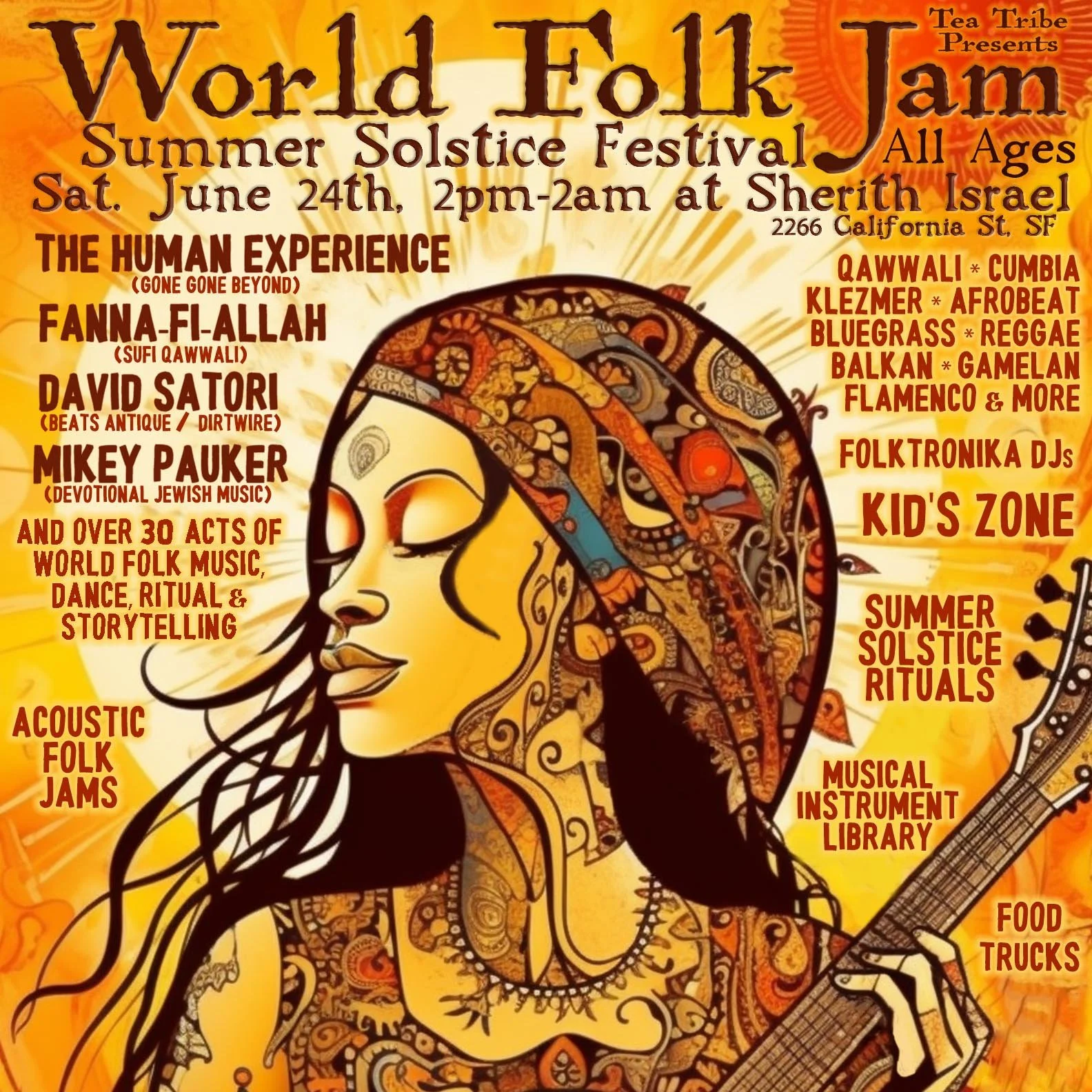World Folk Jam Summer Solstice Festival — Bay Area Balkan