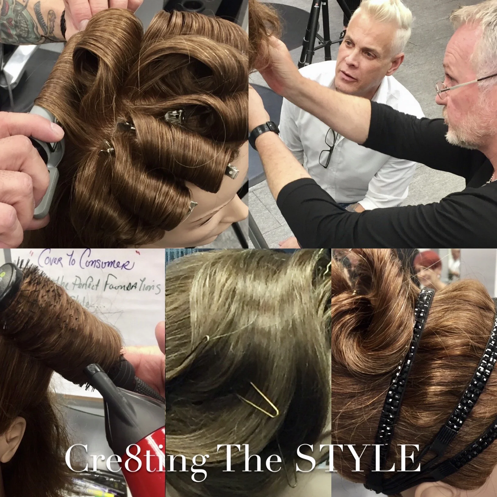 Cre8ting The STYLE - The Blow-dry, The Set, The Art