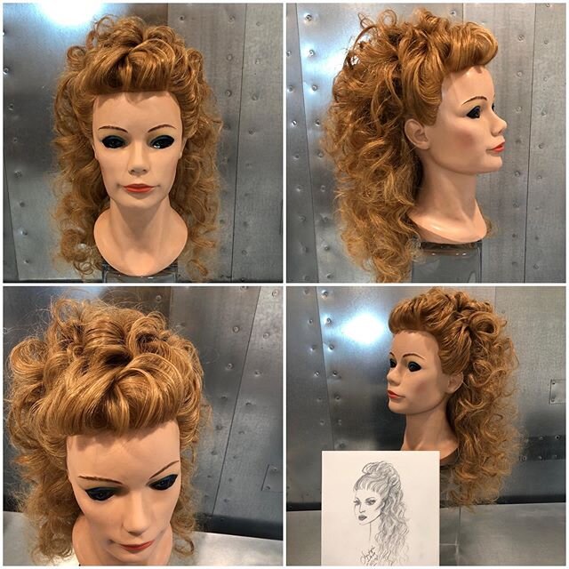 Finished style out Of our one length heavy hair @cocre8  #upstyle  divide and conquer to establish redirection of weight and to create the illusion of volume Using the #cocre8heatedwandset  for more check out our Website  http://www.CoCre8.biz  @chri