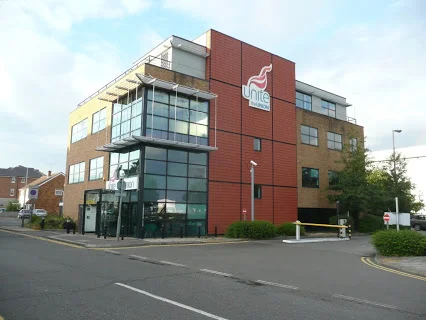 Unite offices in Harlington - a village that would be devastated by the building of a third runway at Heathrow