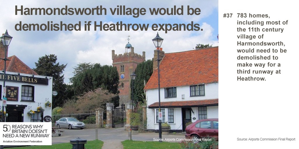 Number 37 of AEF's 50 reasons why Britain doesn't need a new runway