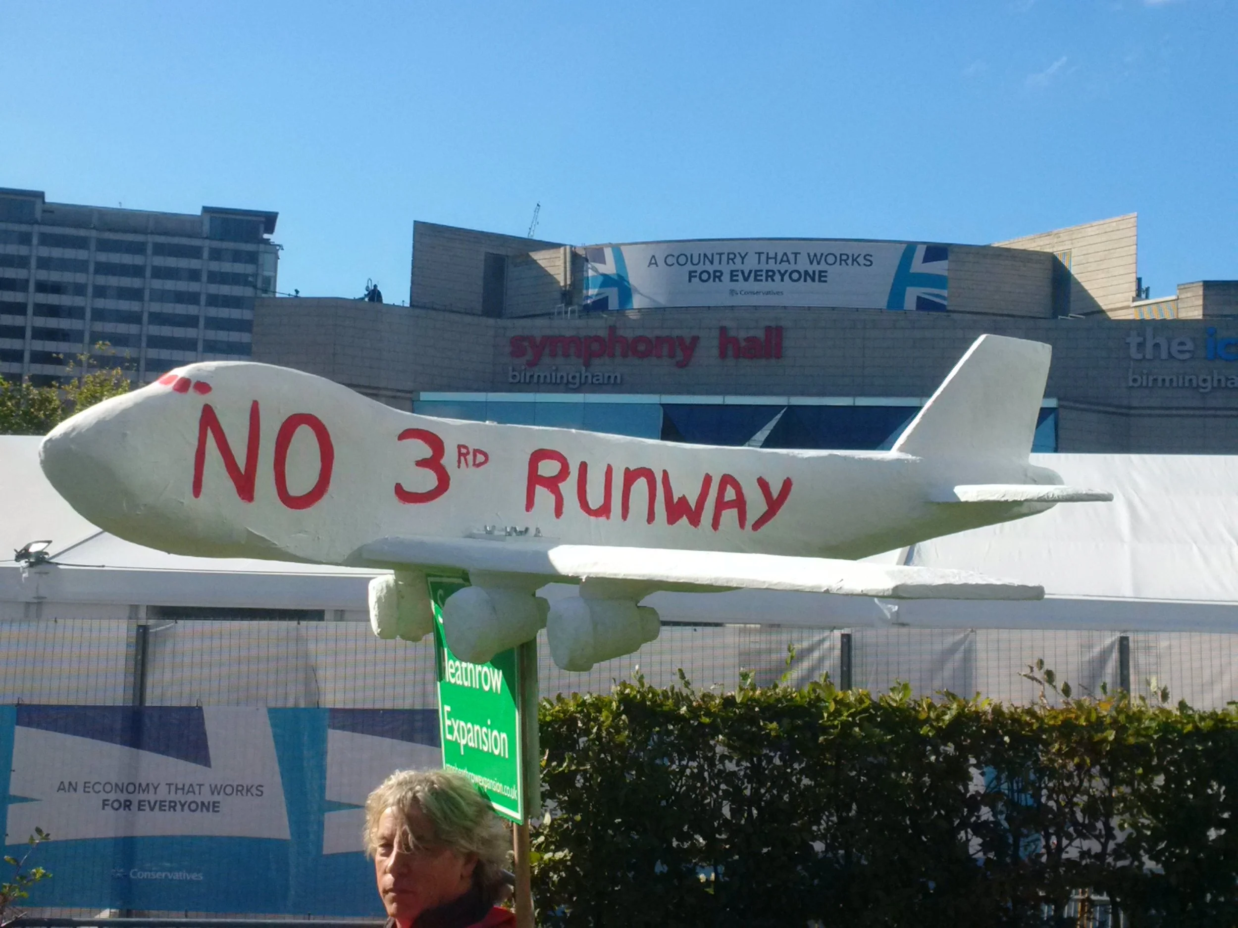 Heathrow residents take their campaign to Conservative Party Conference