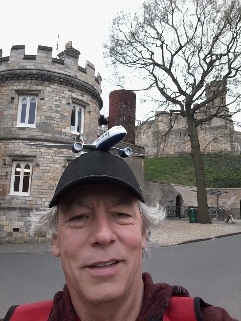 Neil is enjoying being out in the "fresh" air in Lincoln