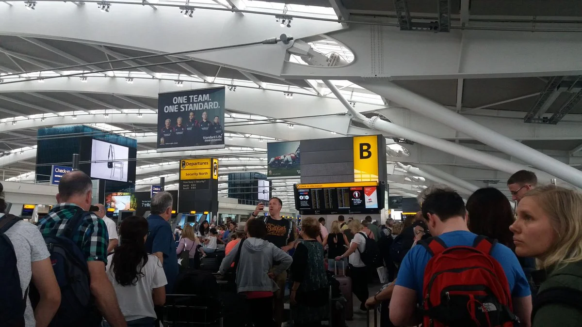 The joys of air travel at Heathrow