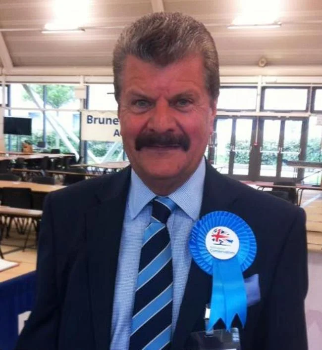 Cllr Ray Puddifoot in May2018 when the Conservatives increased their majority on Hillingdon council. Labour members of the council also oppose the third runway. 