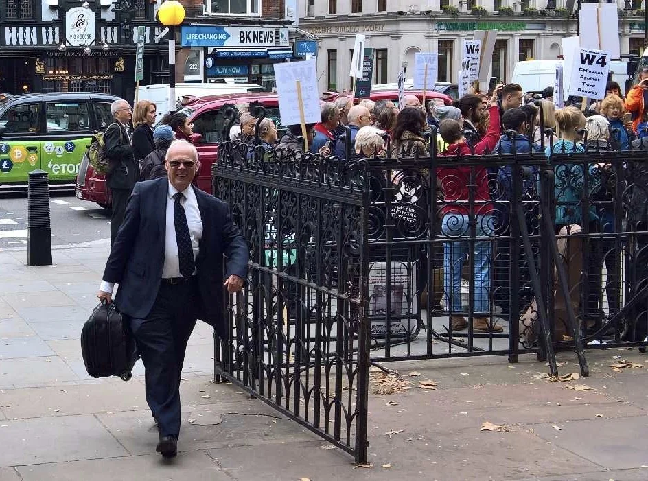 Lawyer and noise sufferer Neil Spurrier deserves praise for going into battle as an individual