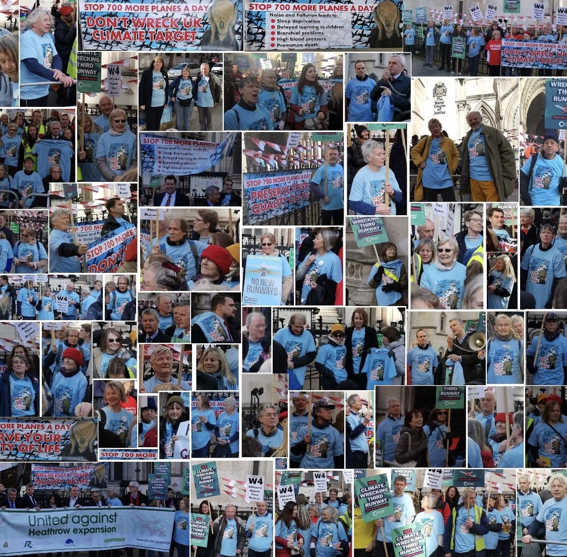 HEATHROW COURT CASE BEGINS - REACTION FROM STOP HEATHROW EXPANSION