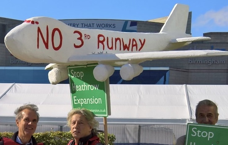 Heathrow residents head to Tory Conference