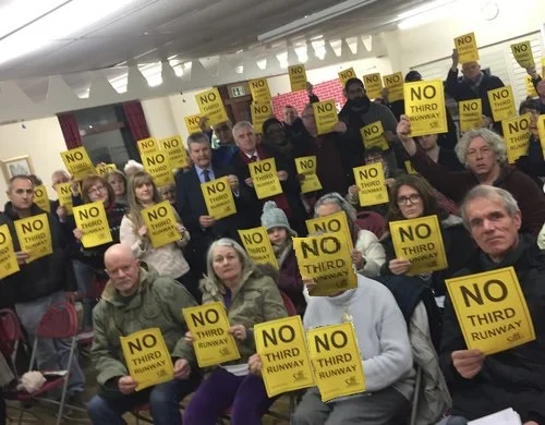 Proposed sites for runway development shock residents