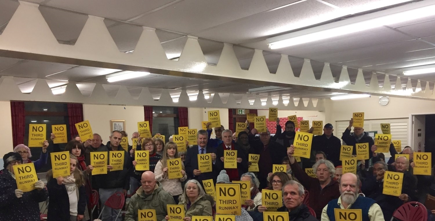 Seriously determined to fight the third runway proposals