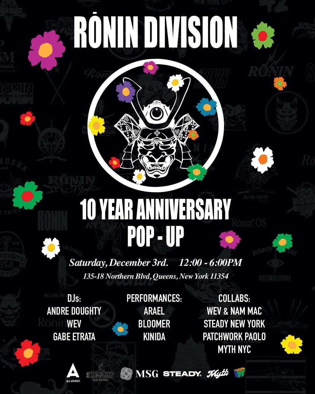Ronin Division 10th Year Anniversary @ Alumni of NY