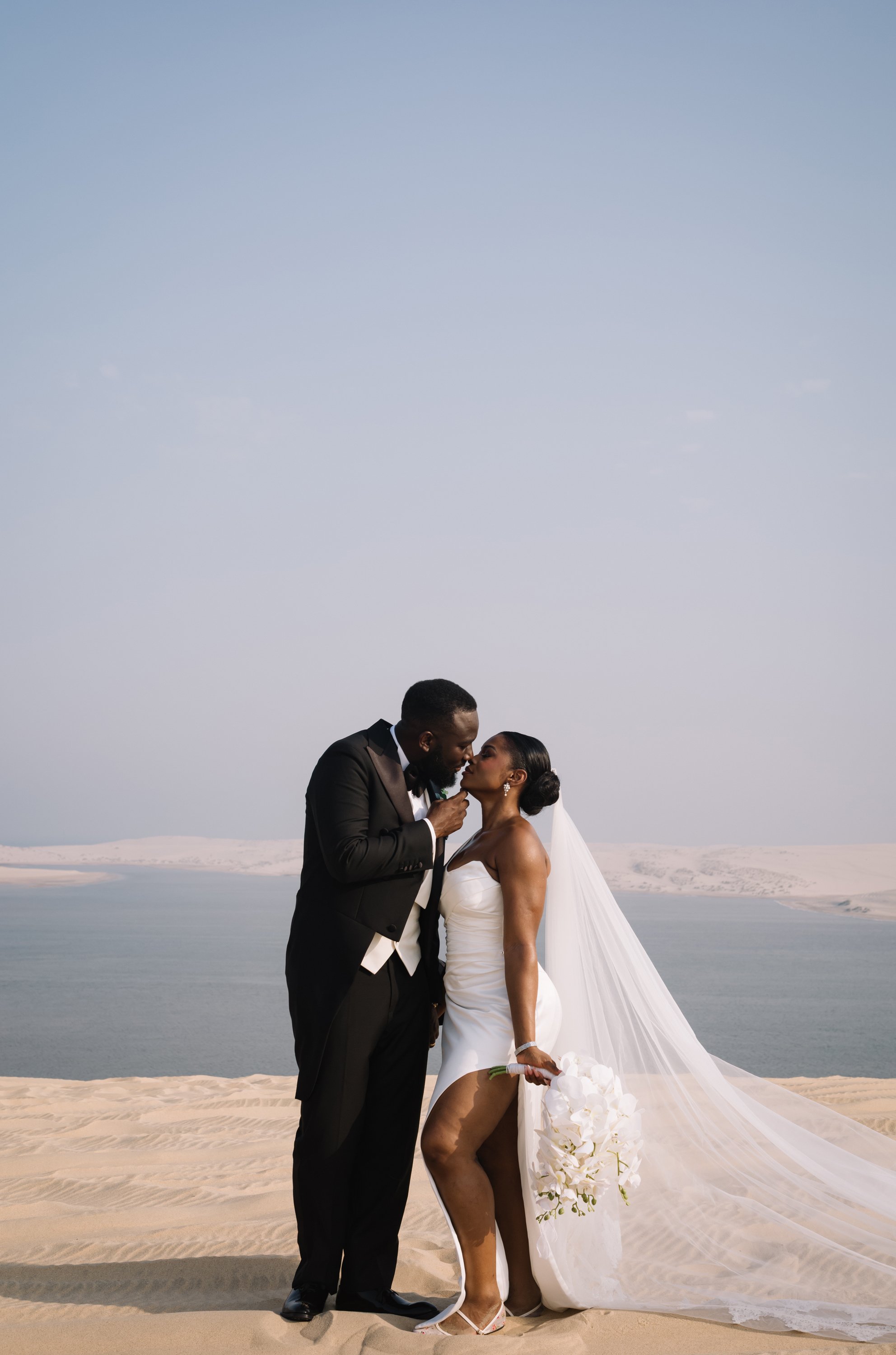 Destination bride and groom photography Qatar