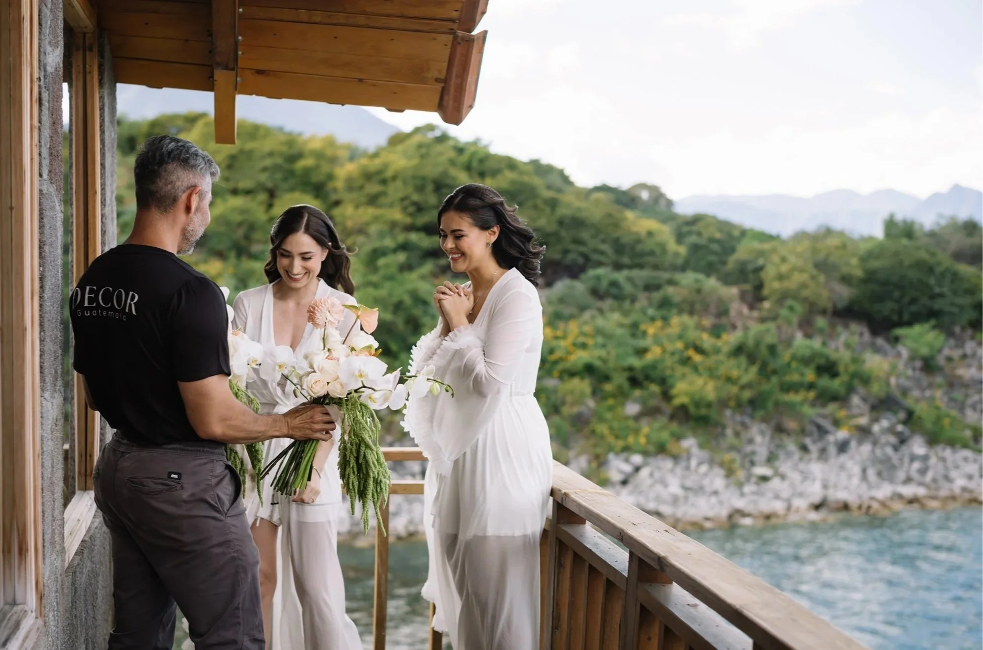 lake atitlan wedding guide: floral decor guatemala