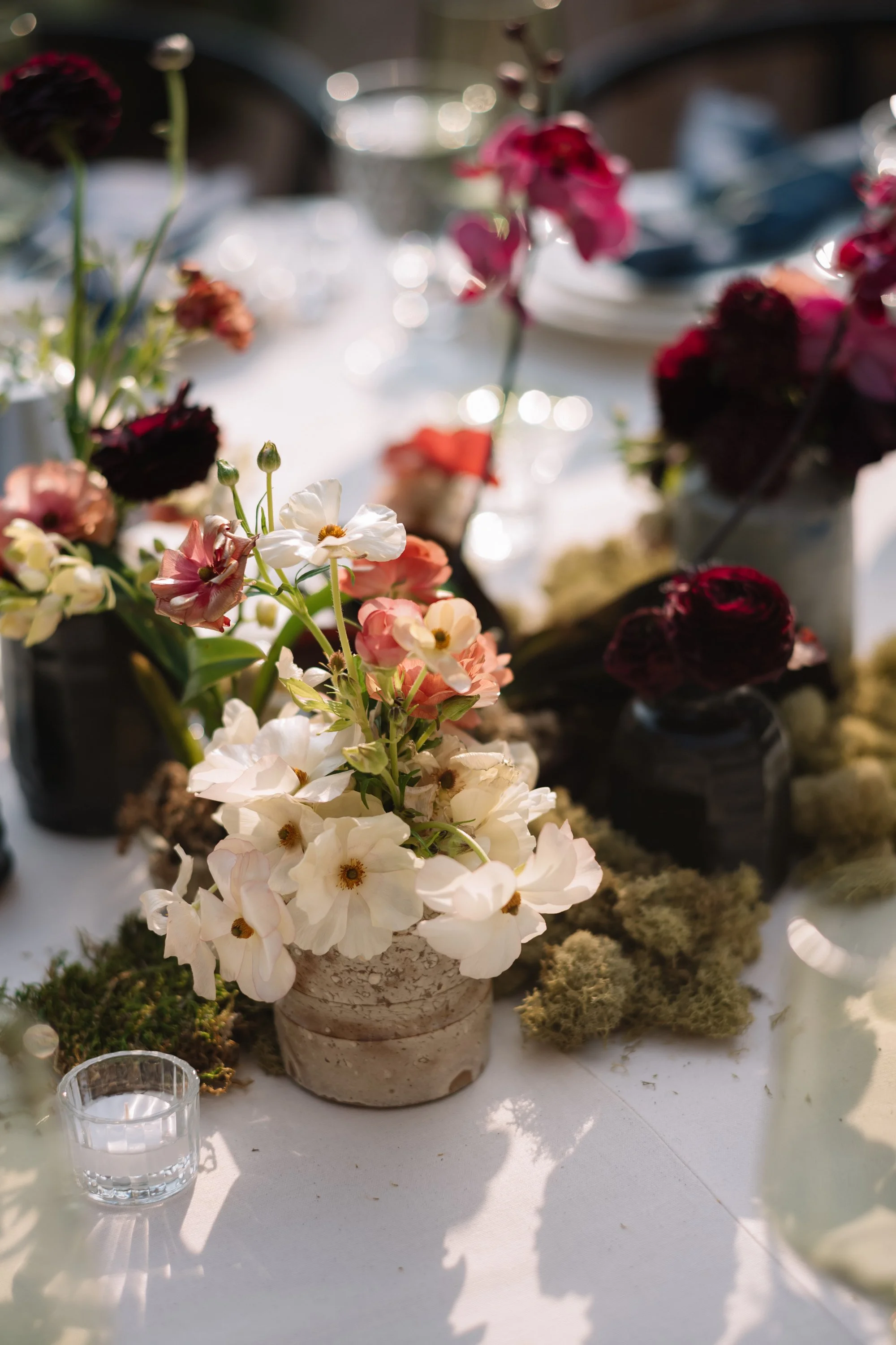 Wedding table décor in Antigua Guatemala