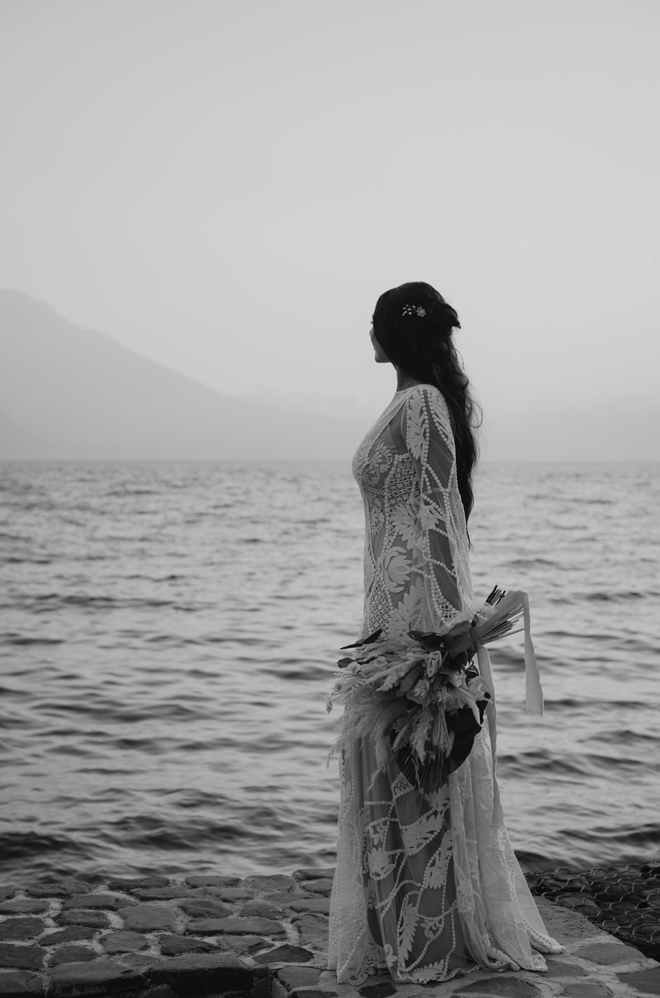 lake atitlan wedding guide: bridal portraits