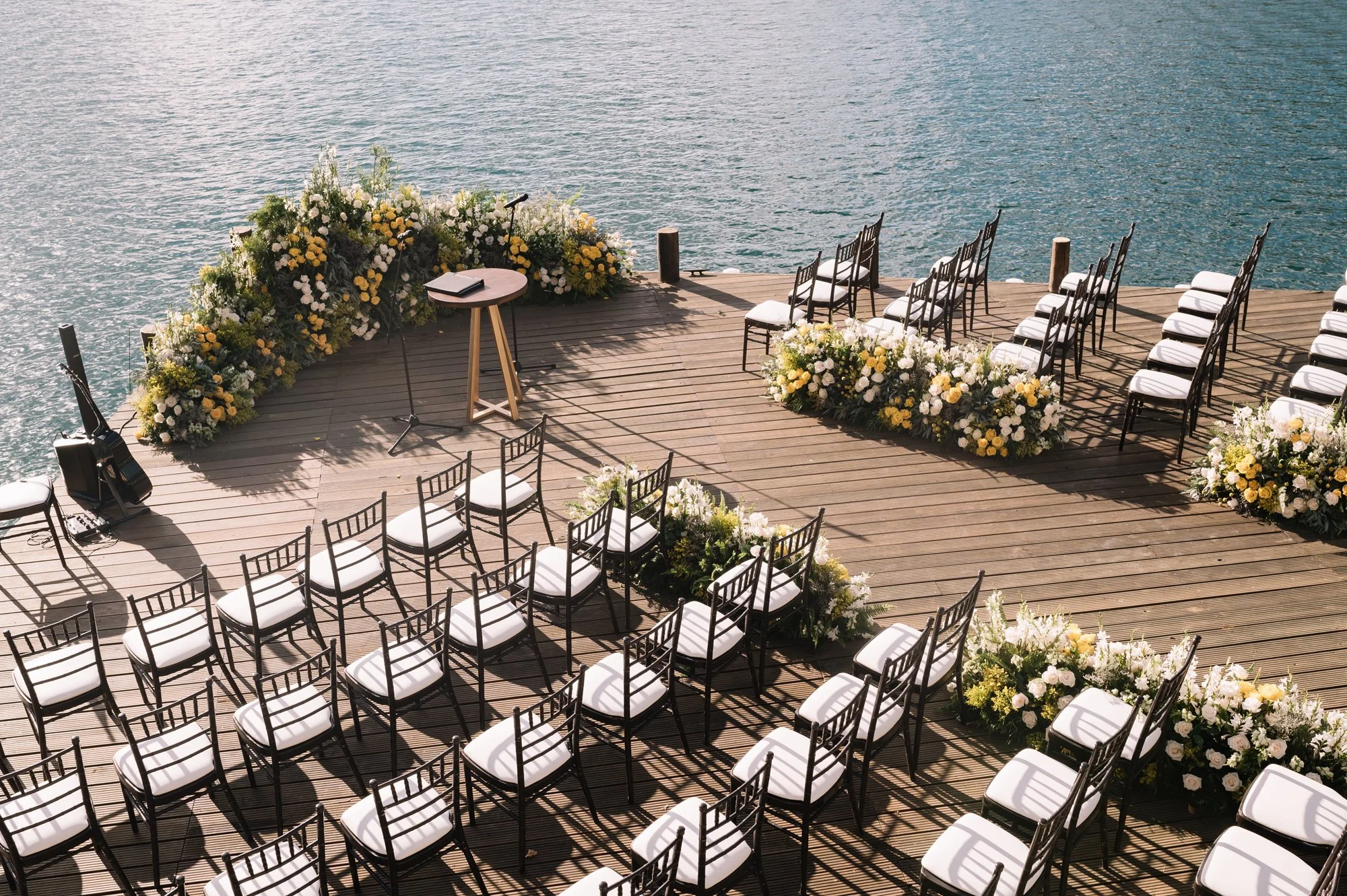 lake atitlan wedding guide: lakefront al fresco ceremony design