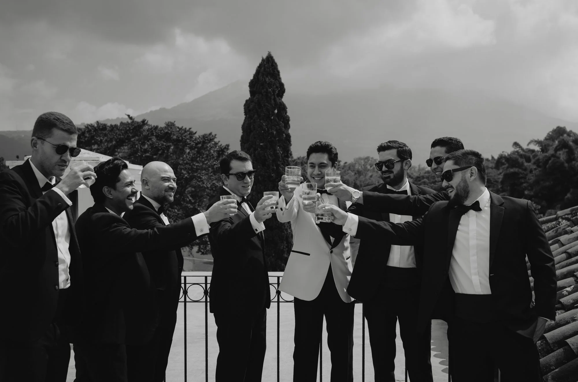 Groomsmen portrait inspiration from Joseph Nance Photography in Antigua Guatemala
