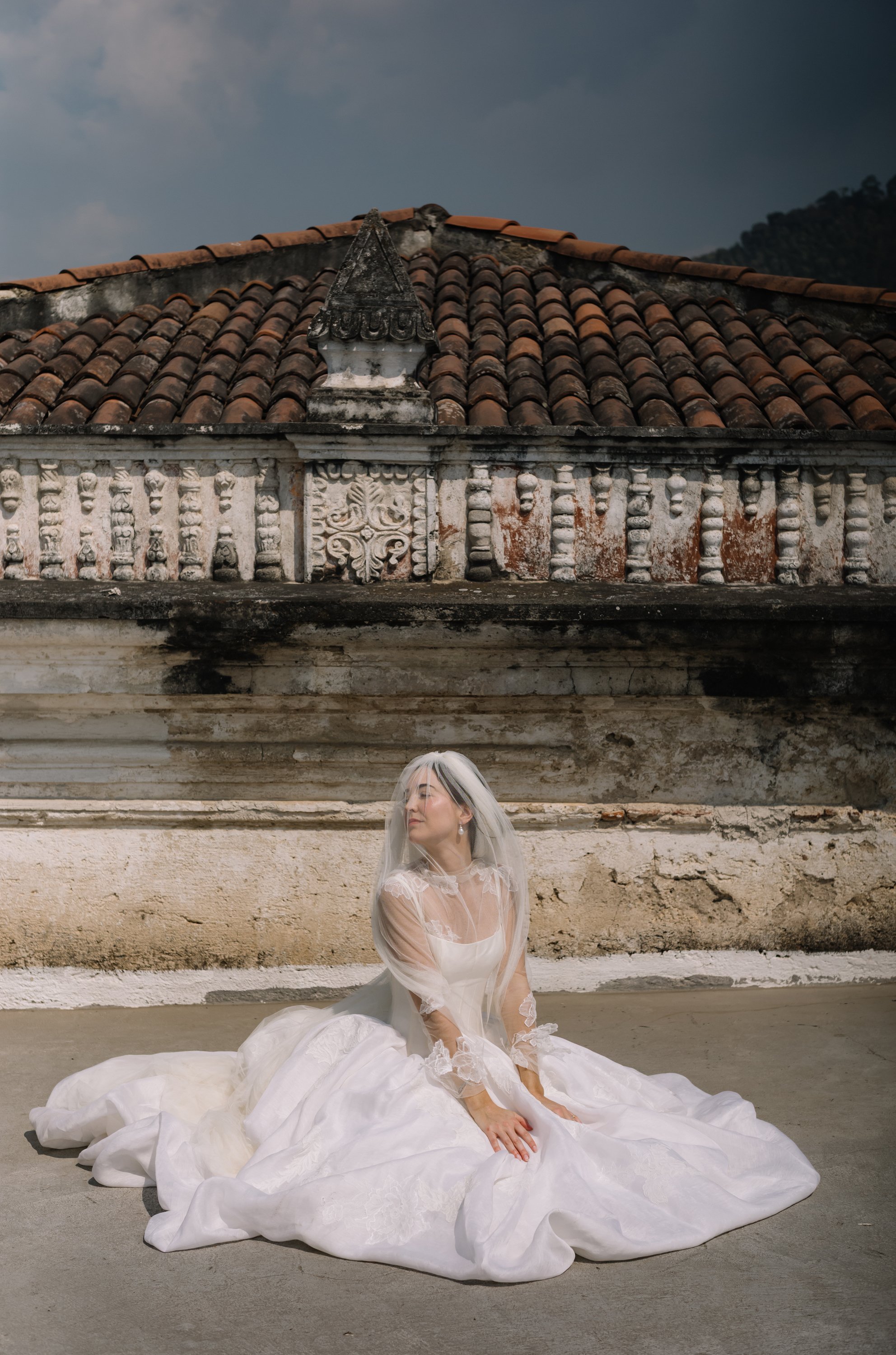 Bridal portrait in Antigua Guatemala