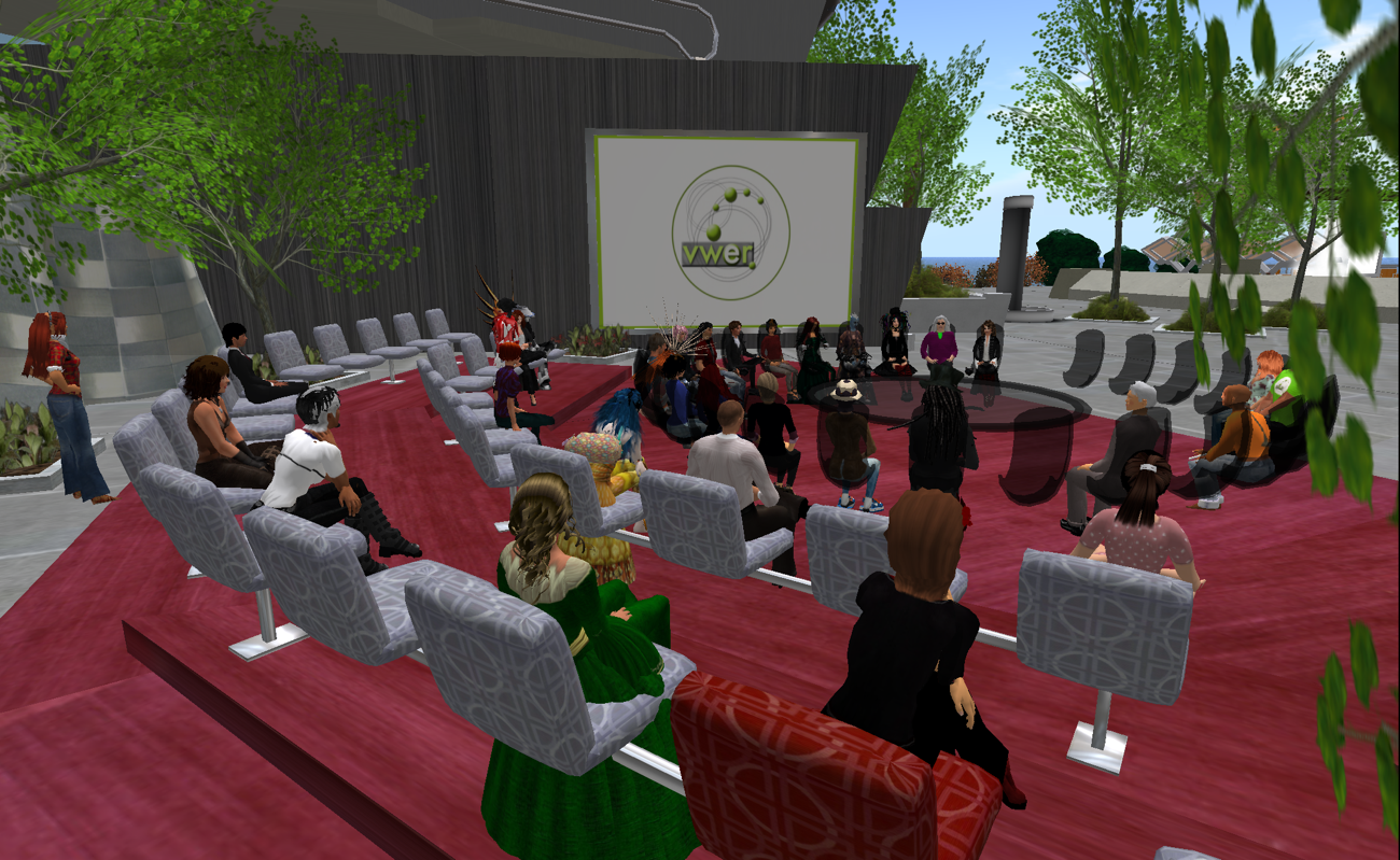 Picture: Educators' meeting of the Virtual Worlds Educators Roundtable (VWER) in Second Life