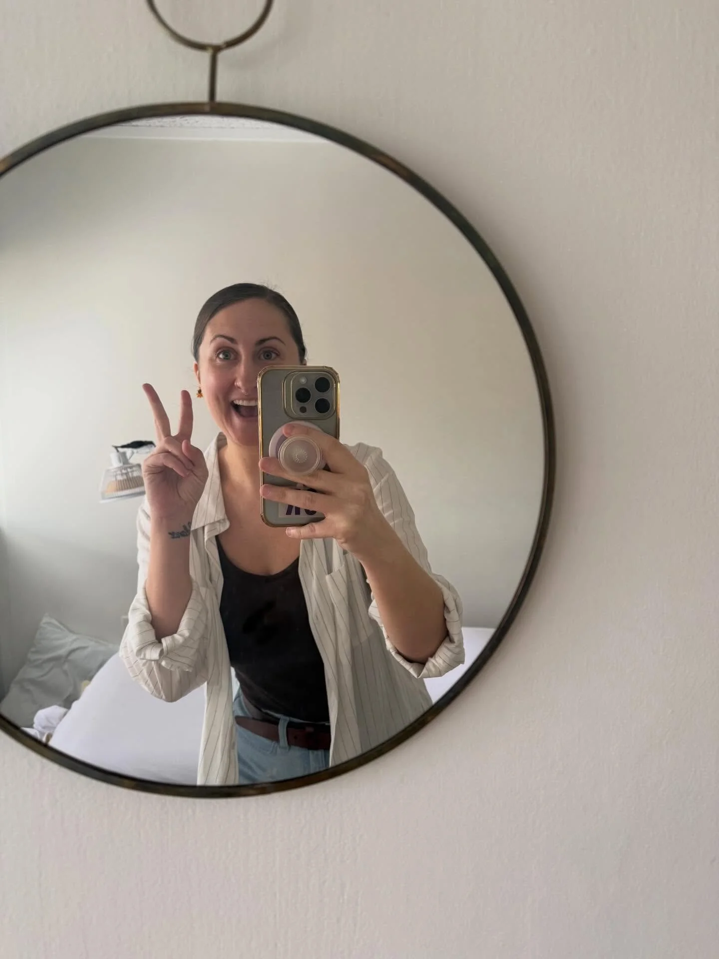 The face of someone who&rsquo;s officially on vacation for the next few weeks!

I will be back in the clinic the week of April 20th ✌🏻🫶

Happy Spring!