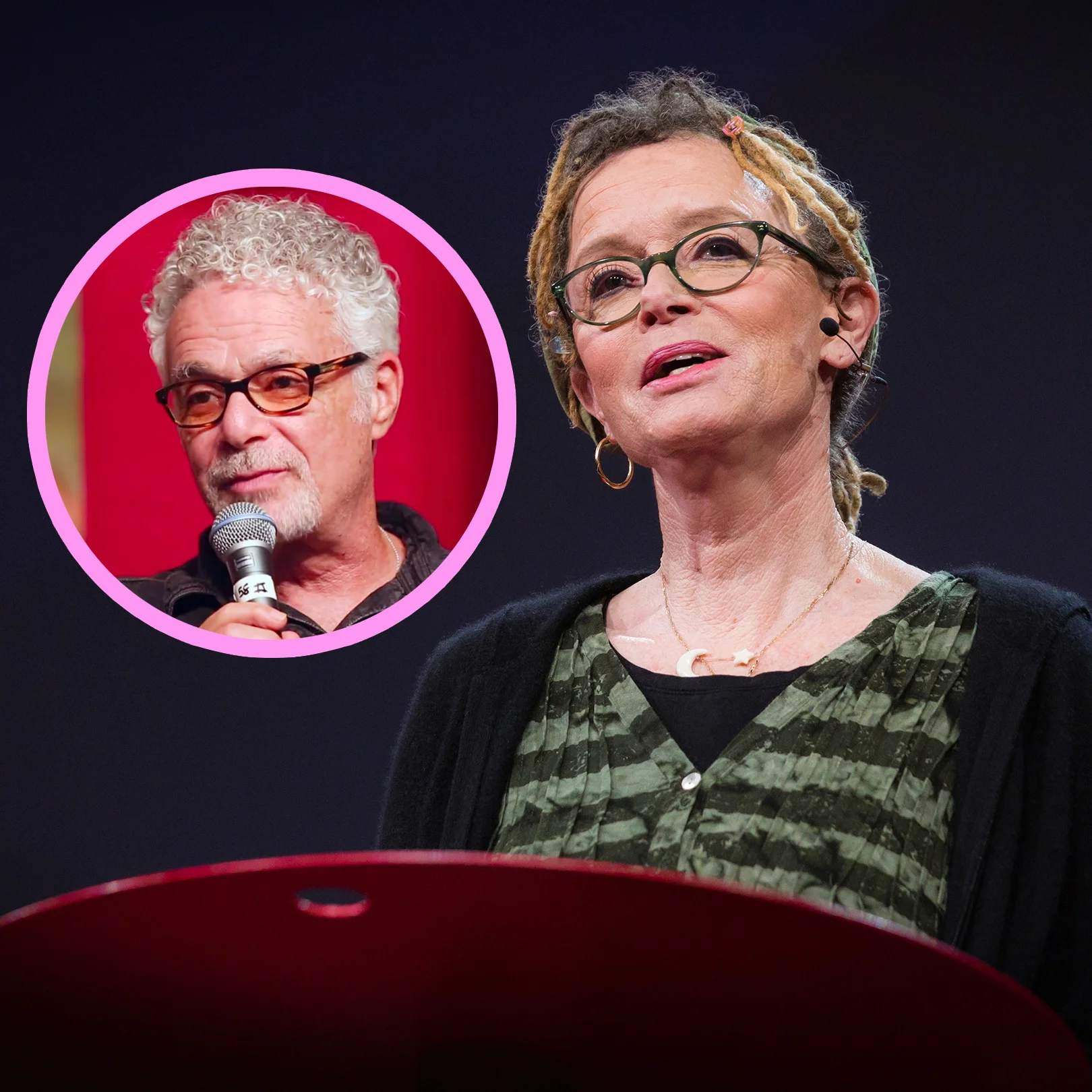 Anne Lamott and Raghu Markus