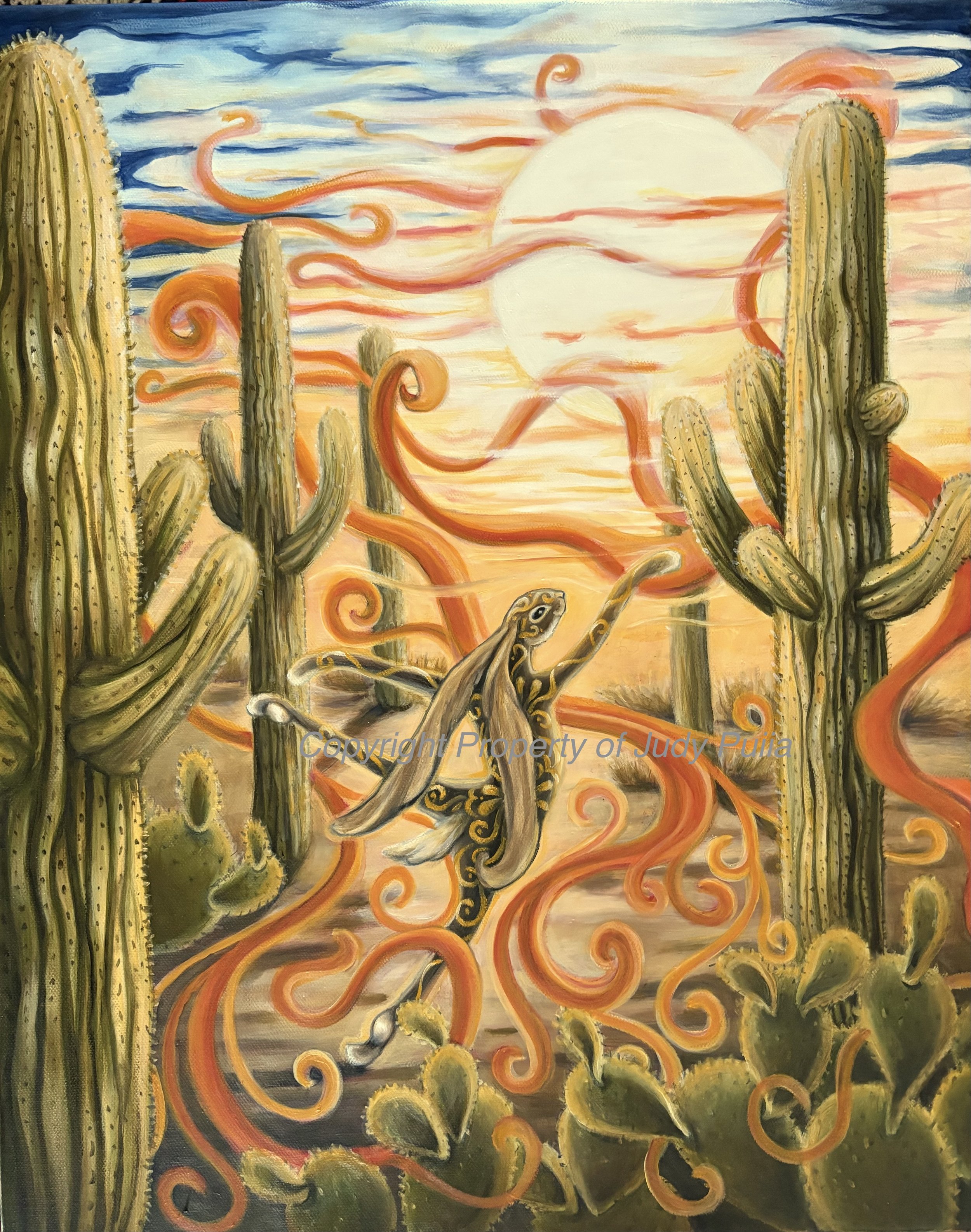 Dancing with the Desert Sun