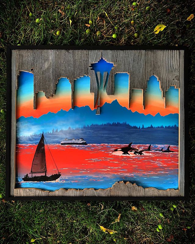 I bet most of people from this area know the view from Seattle looking toward the Olympics. All of the best things to remind you of the naturally beautiful part of Seattle or home ❤️
Now available for purchase 🤗
www.woodensense.com
.
.
.
#Woodensens