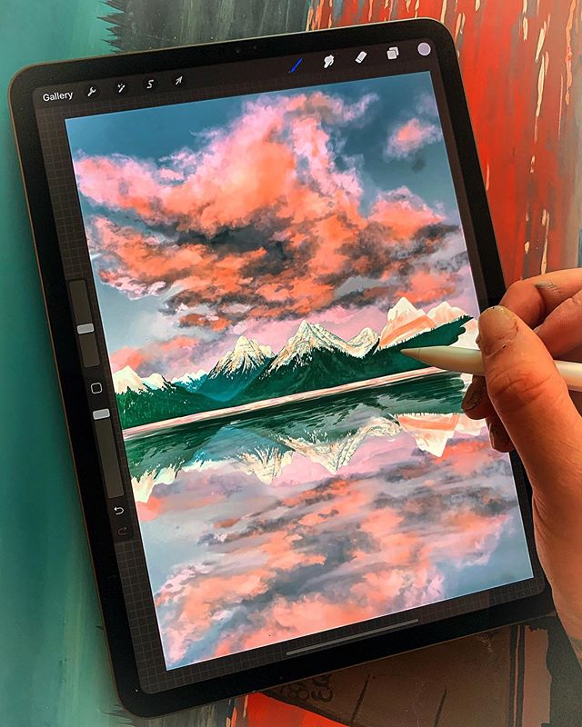 SO! You know when you get addicted to something new and it&rsquo;s ALL you wanna do? Well, me and my iPad Pro and Apple Pencil lol I&rsquo;m putting it down for the rest of the day (other than work related things) but HOW FUN! 
www.woodensense.com
.
