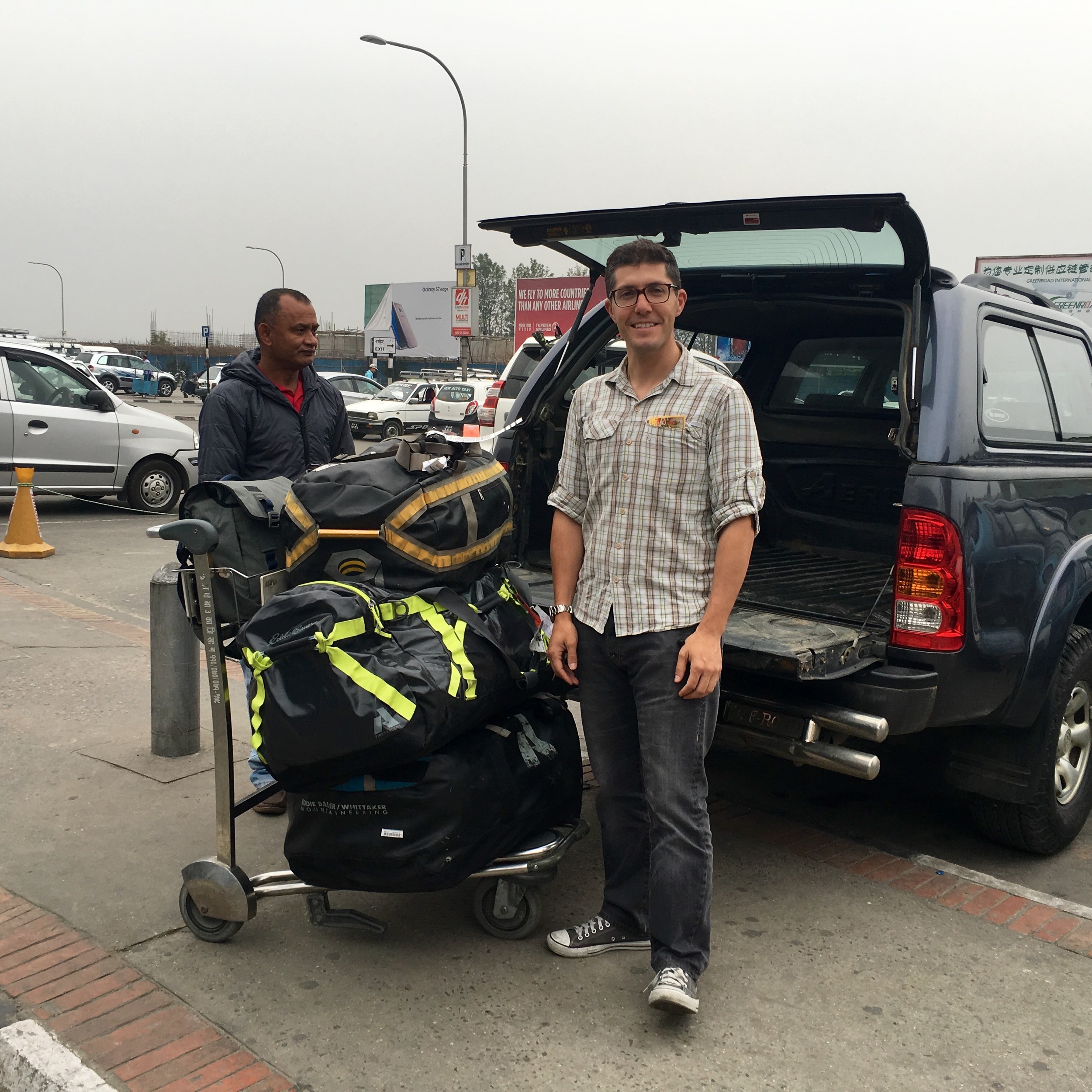 Arriving at Kathmandu Tribhuvan International airport