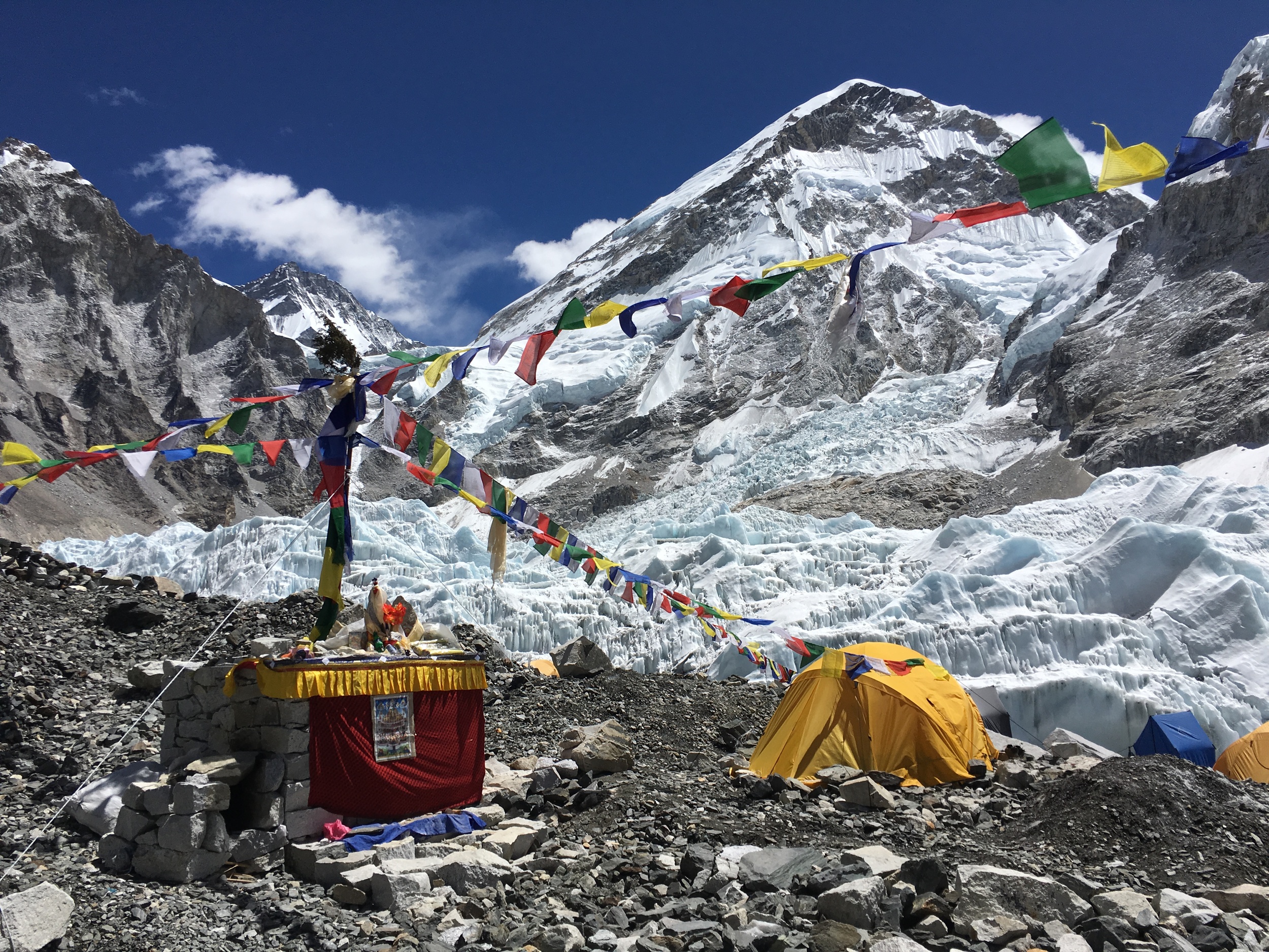 Our section of Everest Base Camp