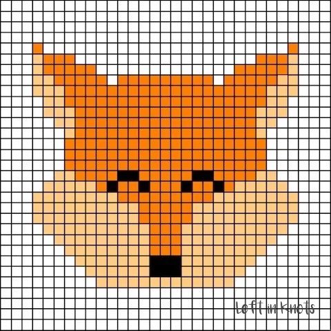 Grids for Kids is back with a woodland animal theme this week! Grids for Kids - Forest Friends is a free crochet pattern that will show you how to turn simple pixel graphs into an adorable plush block. These make wonderful baby toys and could also be used as blanket squares. Each day this week I will release a new square pattern with written color changes. At the end of the week I will show you my finished block and assembly instructions. Below you will find the free written pattern for my friendly little fox square - complete with written color changes!