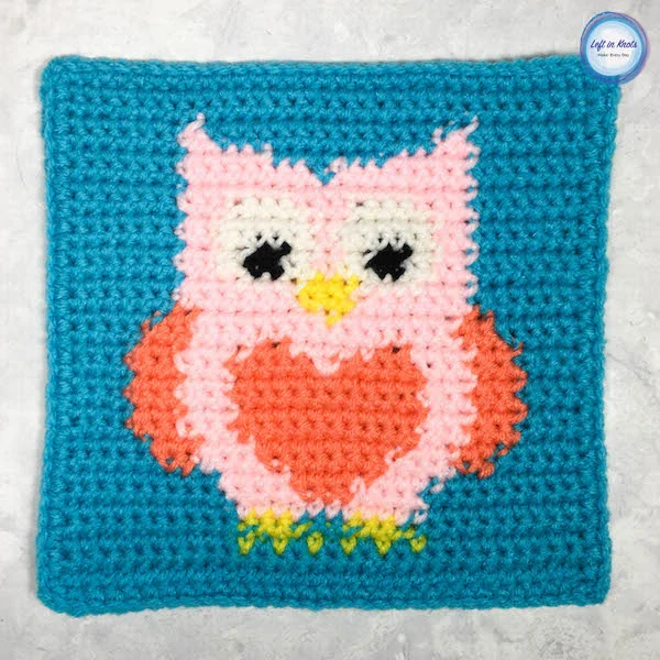 Grids for Kids is back with a woodland animal theme this week! Grids for Kids - Forest Friends is a free crochet pattern that will show you how to turn simple pixel graphs into an adorable plush block. These make wonderful baby toys and could also be used as blanket squares. Each day this week I will release a new square pattern with written color changes. At the end of the week I will show you my finished block and assembly instructions. Below you will find the free written pattern for my owl square - complete with written color changes!