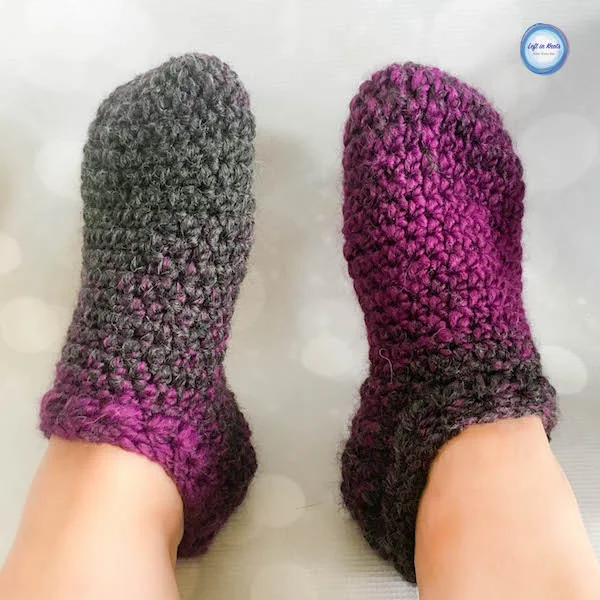 The Star Gazer's Slipper Socks combine texture and warmth to give you cozy pair of slippers for the coldest winter days. They take less than one skein of Lion Brand Scarfie yarn and will be a perfect addition to your last-minute gift list this holiday season. There is even a matching mitten and cowl pattern if you'd like to make a set! This is the sixth free crochet pattern of my Seven Days of Scarfie pattern collection.