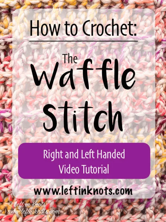 Gingham print is always hot in the spring and summer months! It can be used in both timeless and trendy projects, and the color options are truly endless. Achieving a gingham print in crochet projects is much easier than you would think, and today I have a right and left handed video tutorial to show you how to do it.