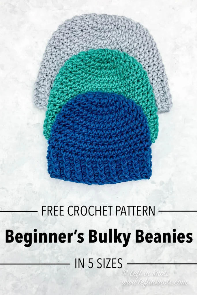 This fast, one-skein hat is made with Lion Brand Wool Ease Thick and Quick and can be finished in less than 2 hours! The chunky yarn gives it incredible warmth and texture. Top it with a faux fur pom pom and you will make yourself a modern new addition to your winter wardrobe. And best of all? The it’s a free crochet pattern!