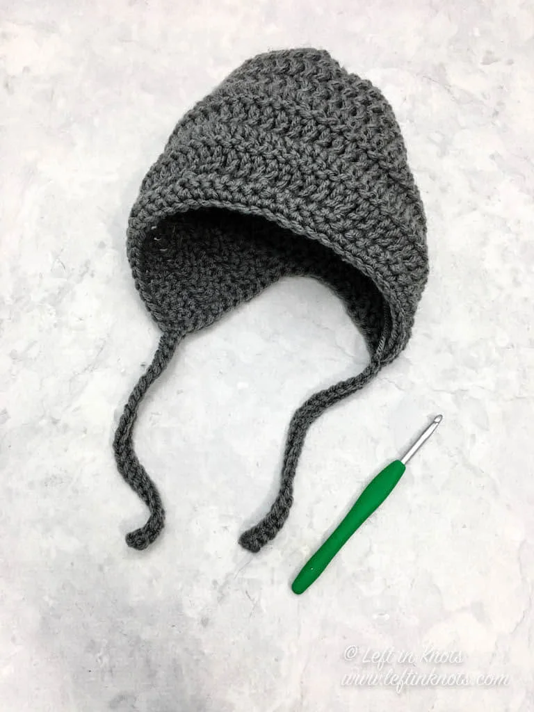 Crochet Bonnet Sizes Newborn Through Adult A Free Pattern Left In Knots