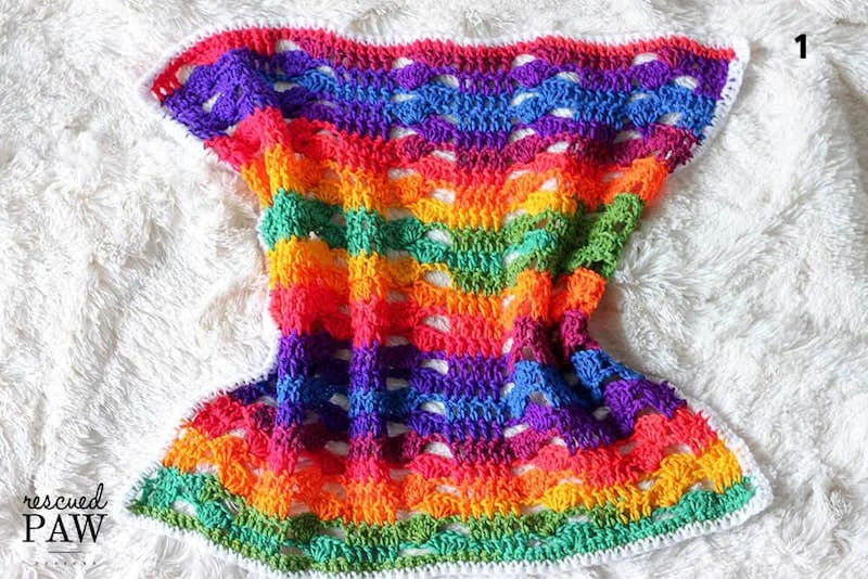 Free Crochet Pattern Collection Of Striped Baby Blankets