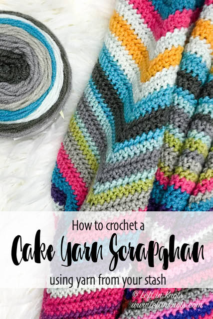 Crochet A Scrapghan With Cake Yarn From Your Stash Free