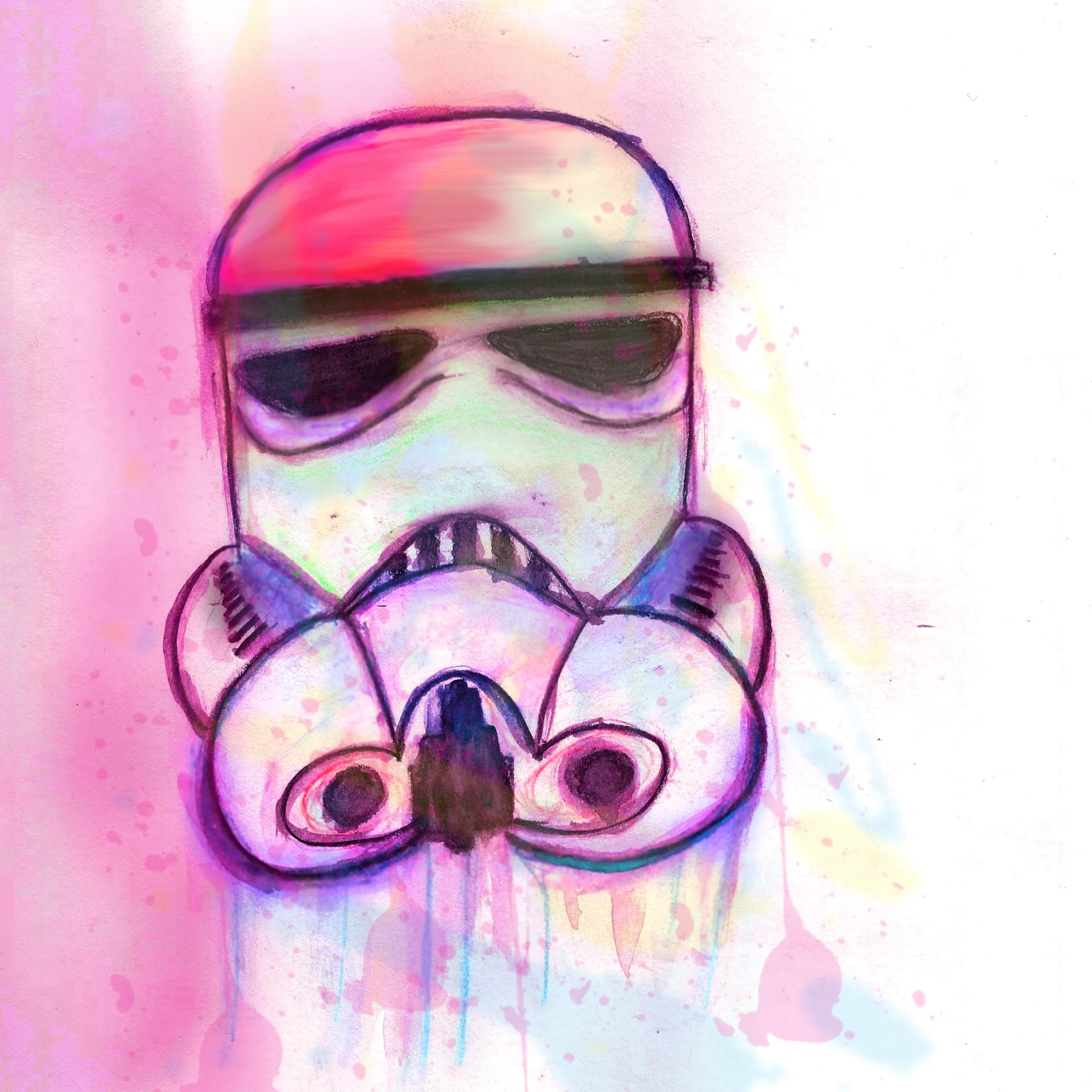 Stormtrooper - Watercolour