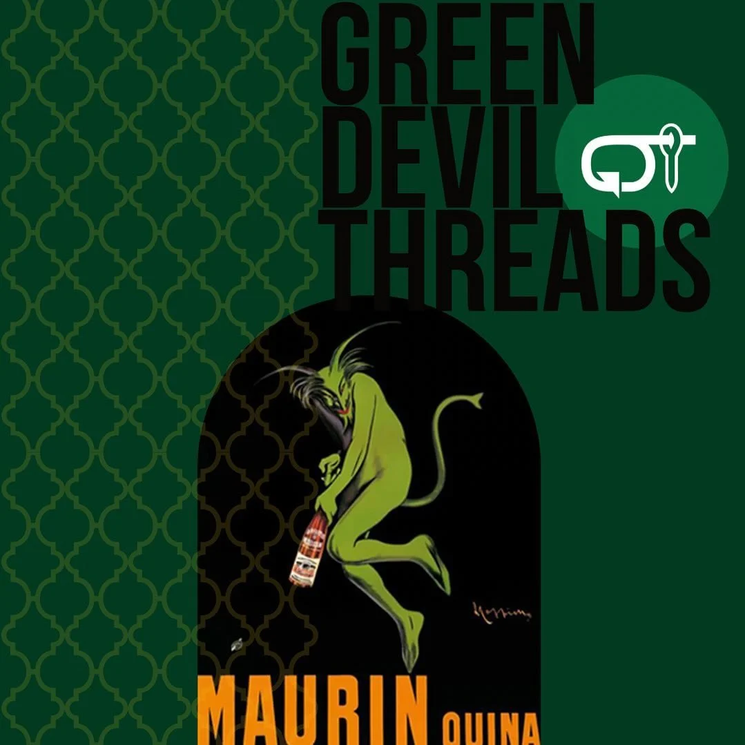What&rsquo;s in the name? Green Devil Threads is inspired by one of my favourite posters, Maurin Quina, painted by Leonetto Cappiello in 1906. And the logo? The G is the devil&rsquo;s tail and with the D they are circular representing sustainable fas