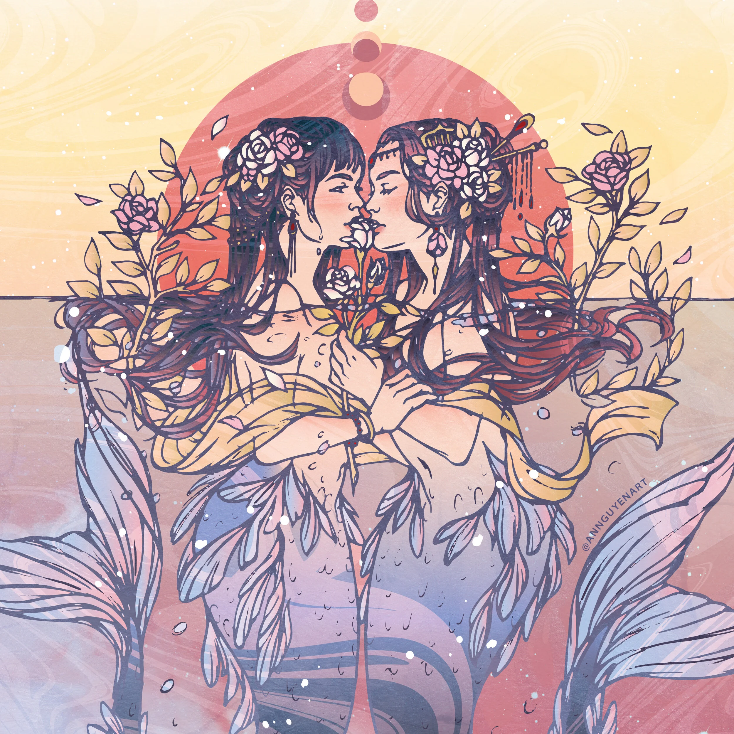 Our Sacred Love Postcard (Gloss Finish)