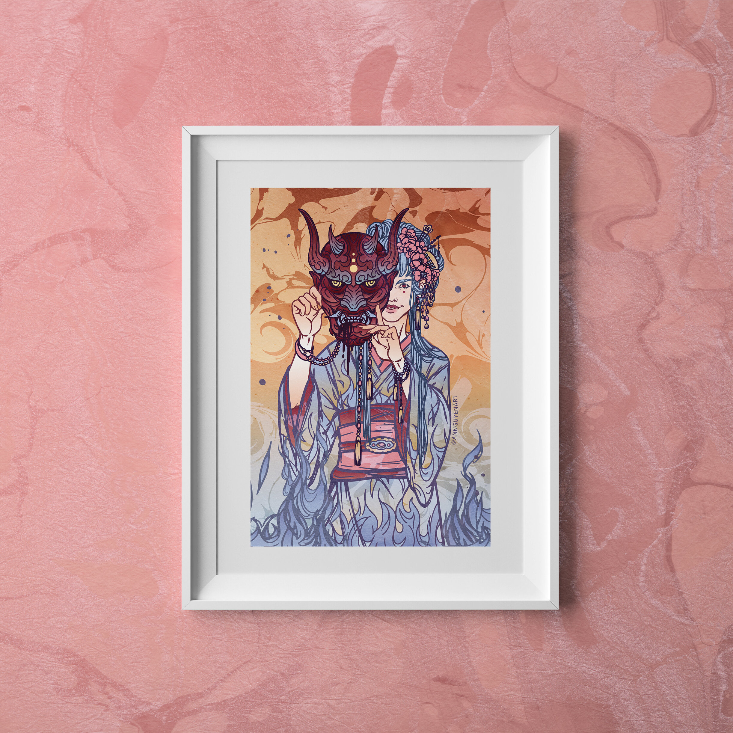 Tarot-Devil-Postcard-Frame-Pink-BG.jpg