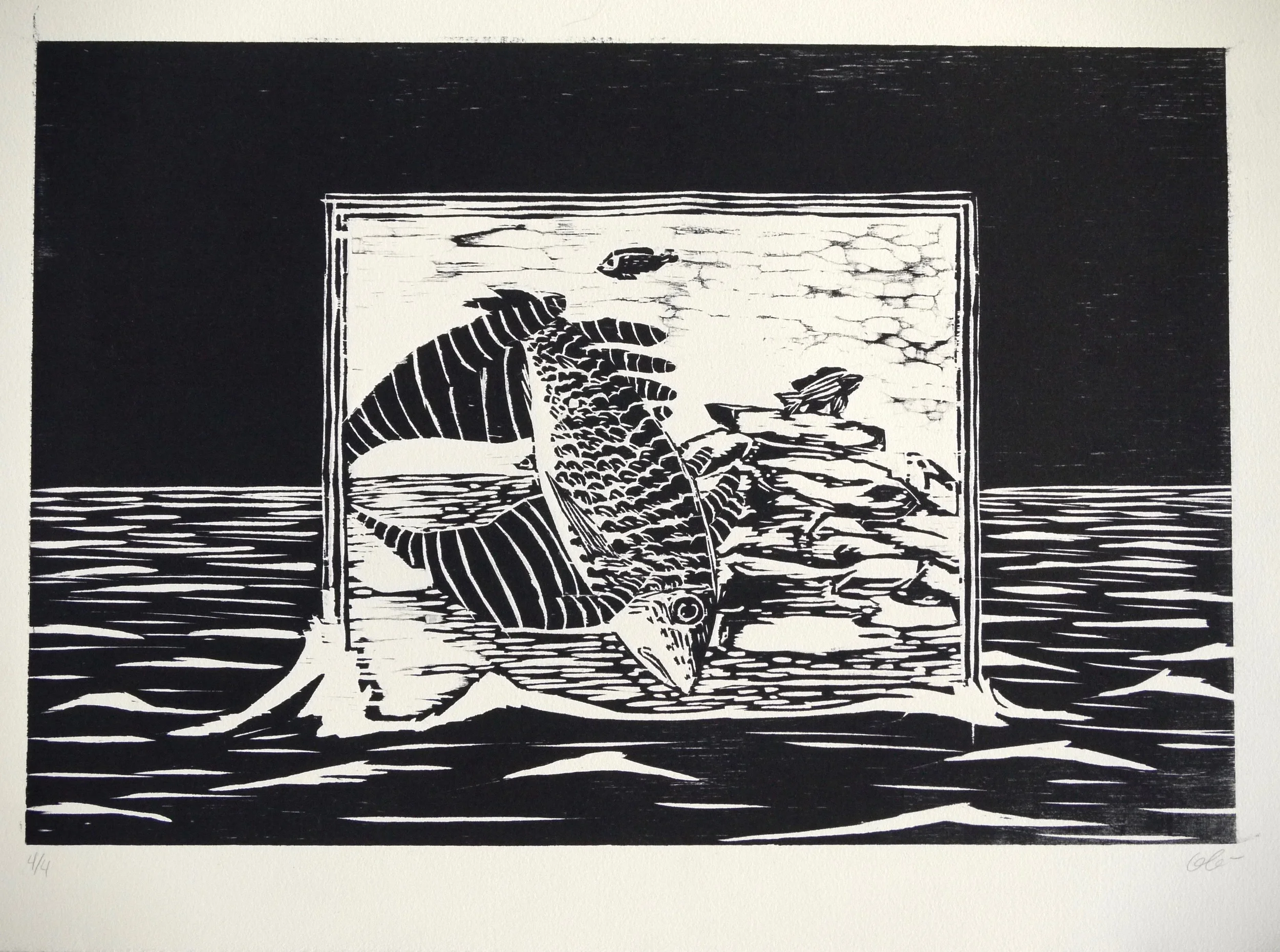  Single-layer Woodblock. Tan BFK. 2015.&nbsp; 