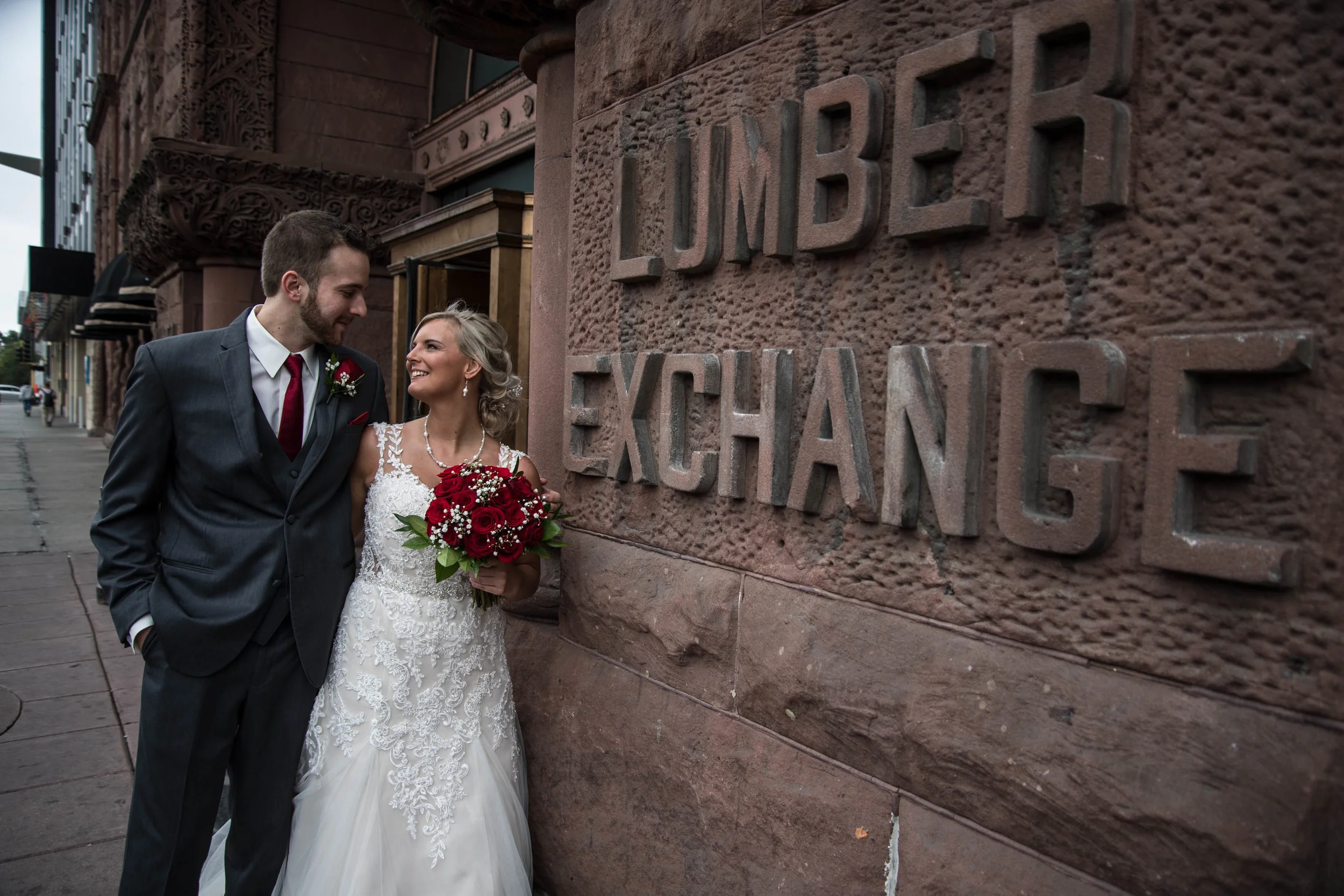 Katie & Jeff - Minnesota Wedding Photography - Lumber Exchange Building - RKH Images - Portraits (103 of 134).jpg