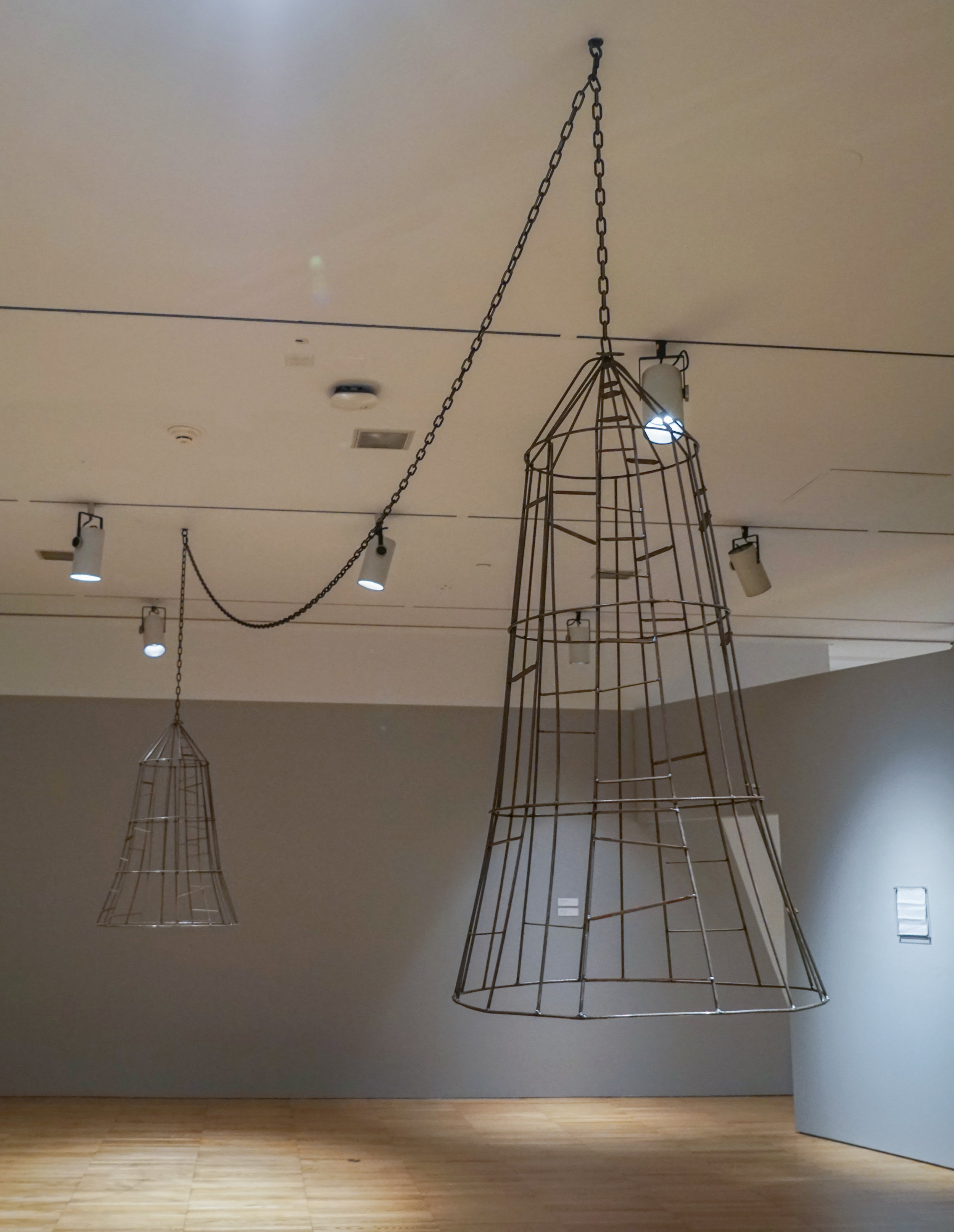 "The cages are an interactive piece...