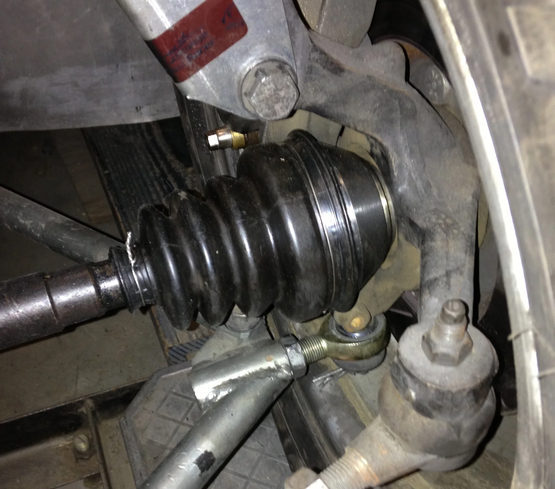 Repacking the Driveshaft Grease