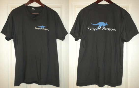 Kanga Motorsports T-Shirt Prototype