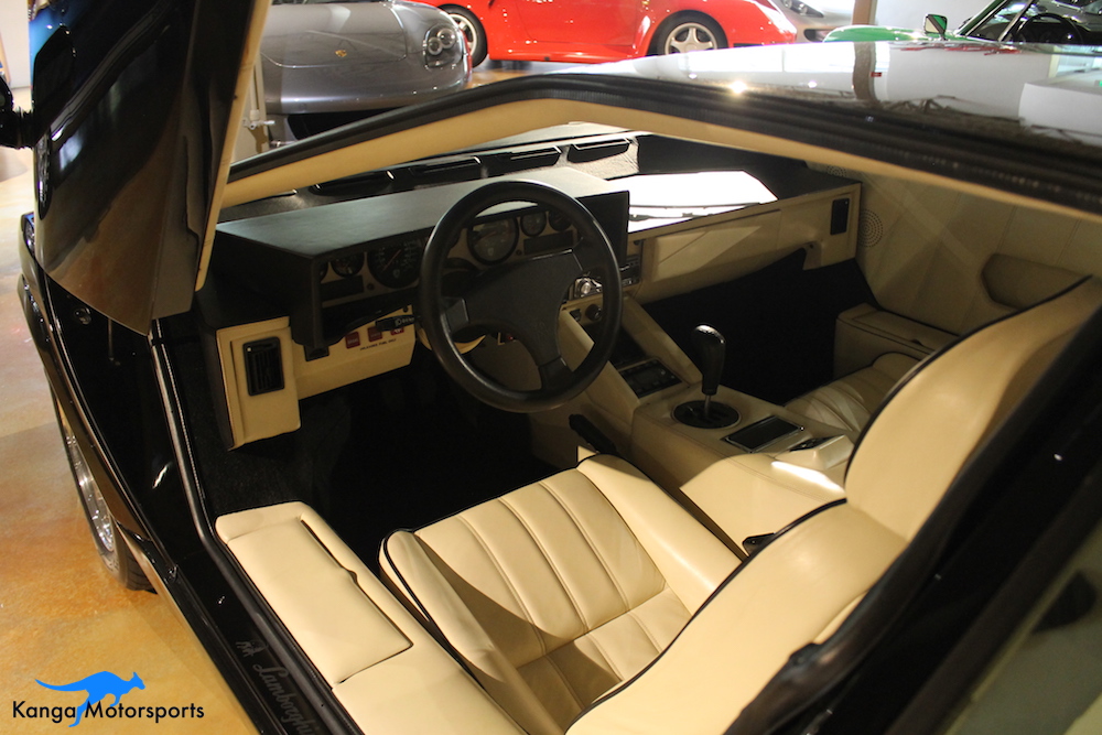 1989 Lamborghini Countach Interior.JPG