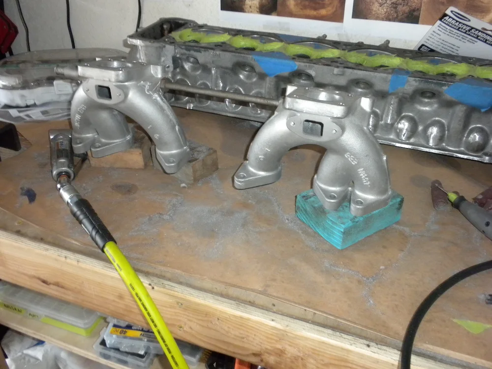 Datsun SU Intake Porting