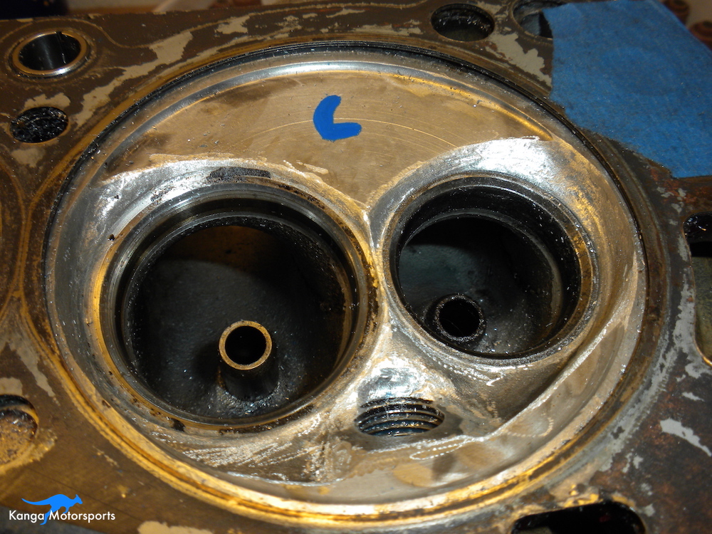 Datsun Cylinder Head Chamber Shaping.JPG